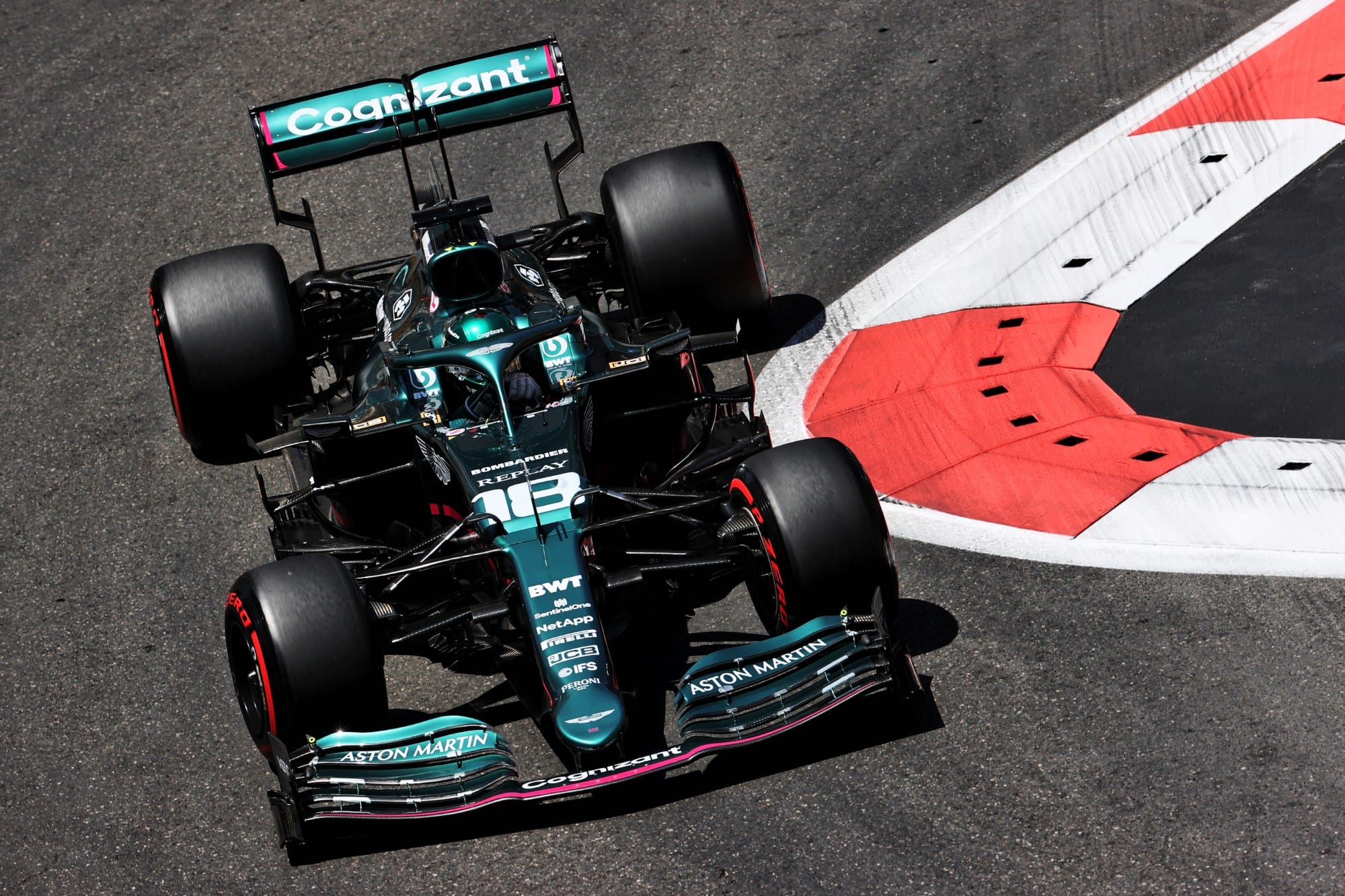 Lance Stroll (Aston Martin) GP do Azerbaijão de F1