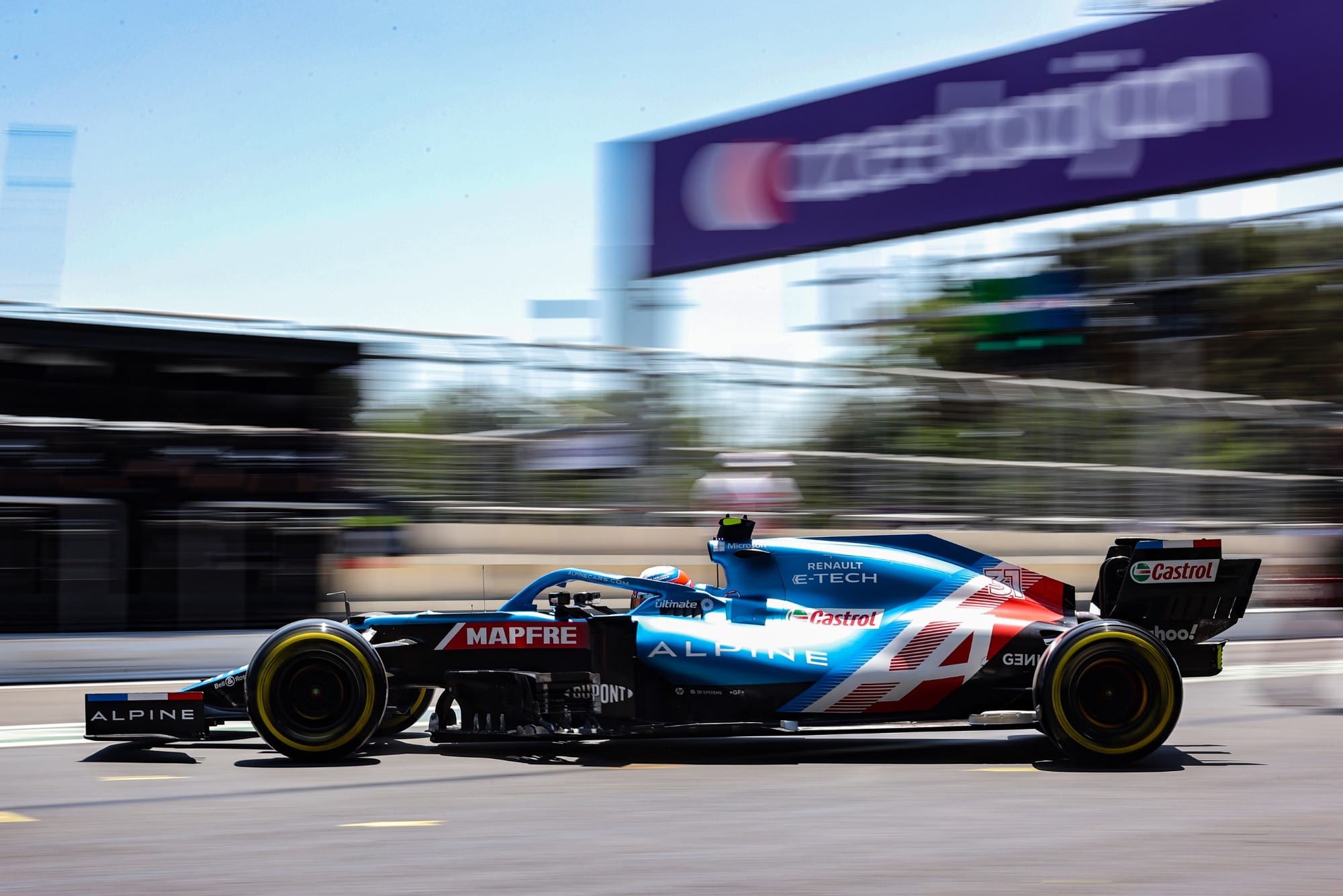 Esteban Ocon (Alpine) GP do Azerbaijão de F1