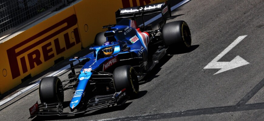 Fernando Alonso (Alpine) GP do Azerbaijão de F1