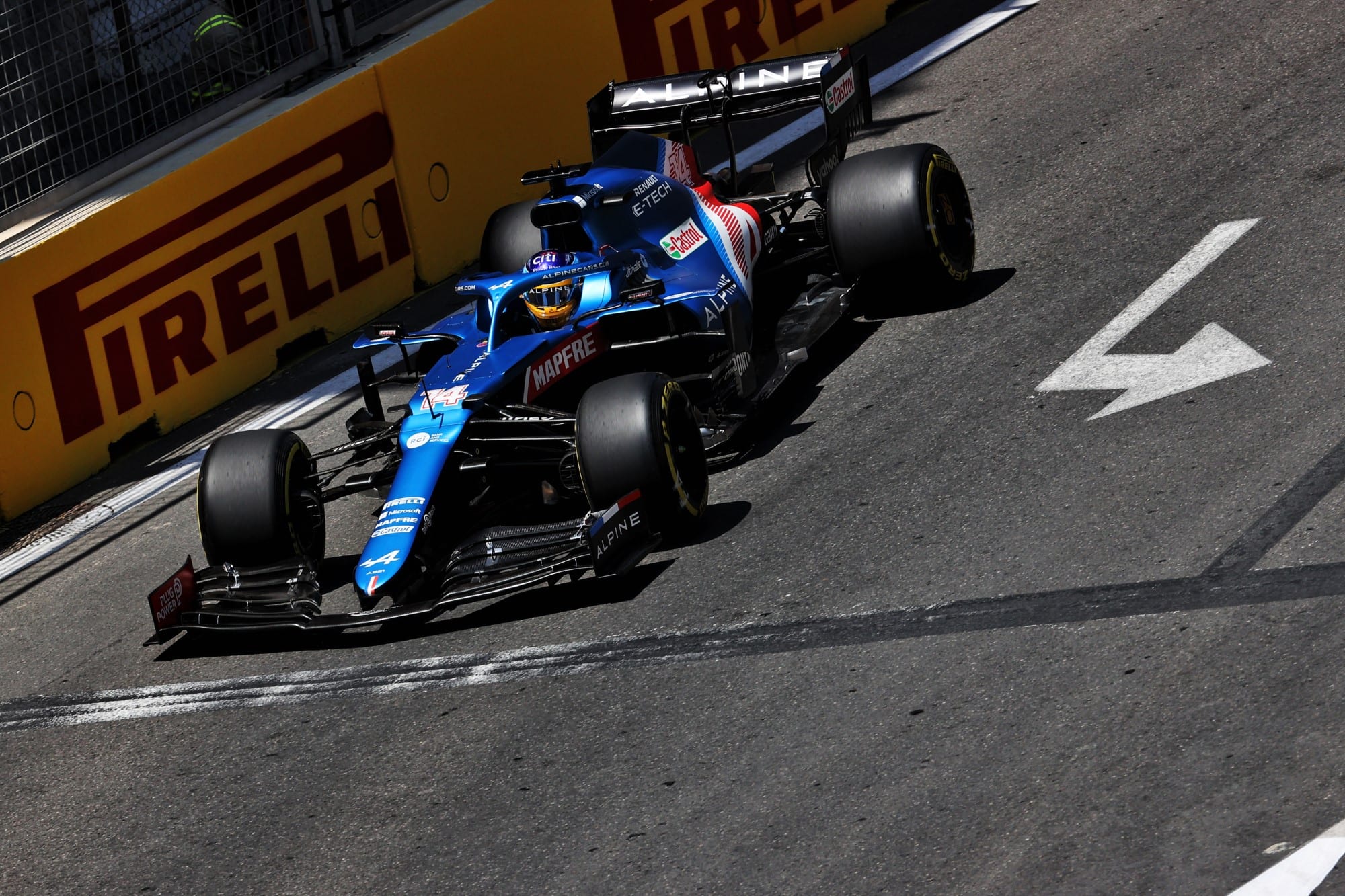 Fernando Alonso (Alpine) GP do Azerbaijão de F1