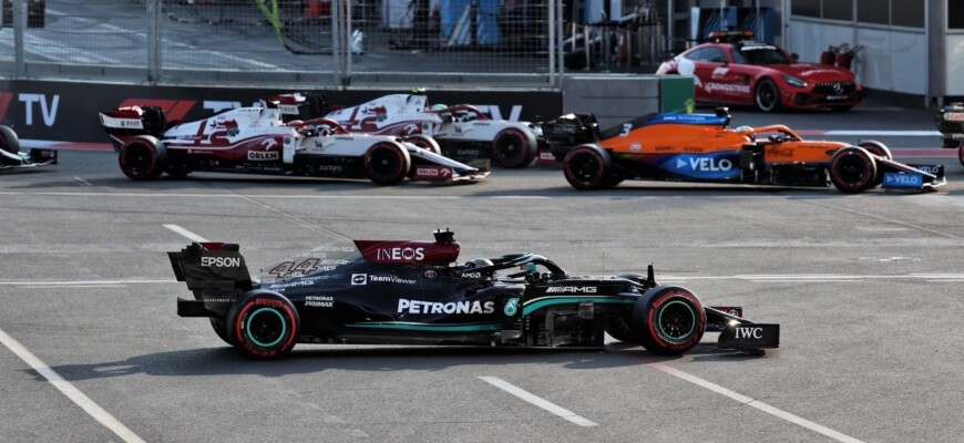 Lewis Hamilton (Mercedes) GP do Azerbaijão F1 2021