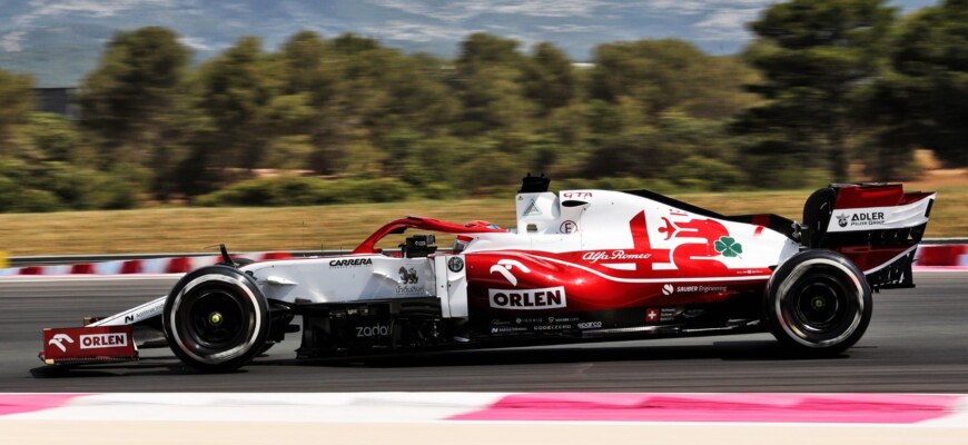 Kimi Raikkonen (Alfa Romeo) GP da França F1 2021