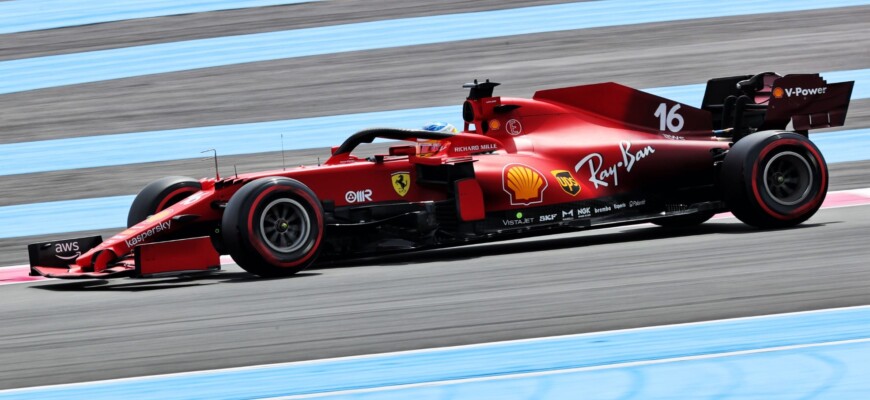 Charles Leclerc (Ferrari) GP da França F1 2021