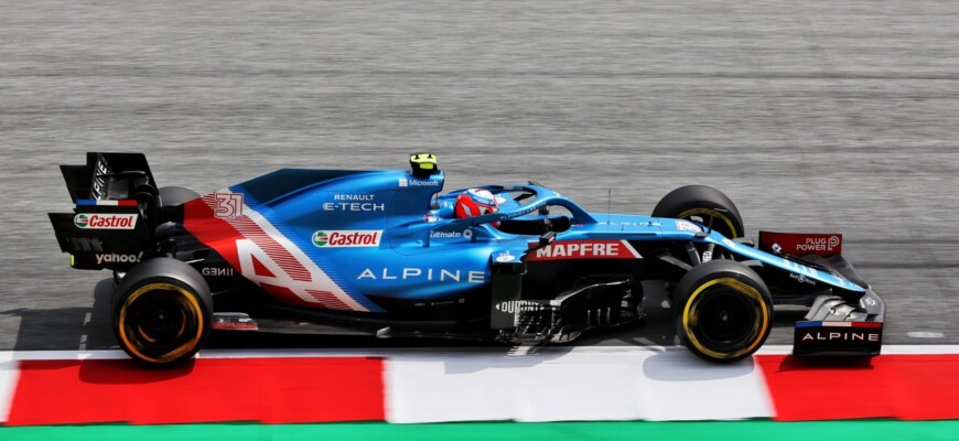 Esteban Ocon (Alpine) GP da Estíria F1 2021