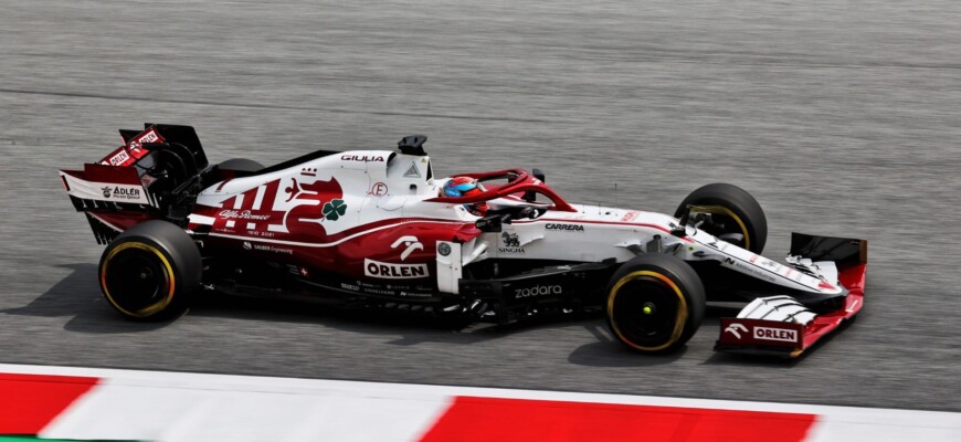 Kimi Raikkonen (Alfa Romeo) GP da Estíria F1 2021