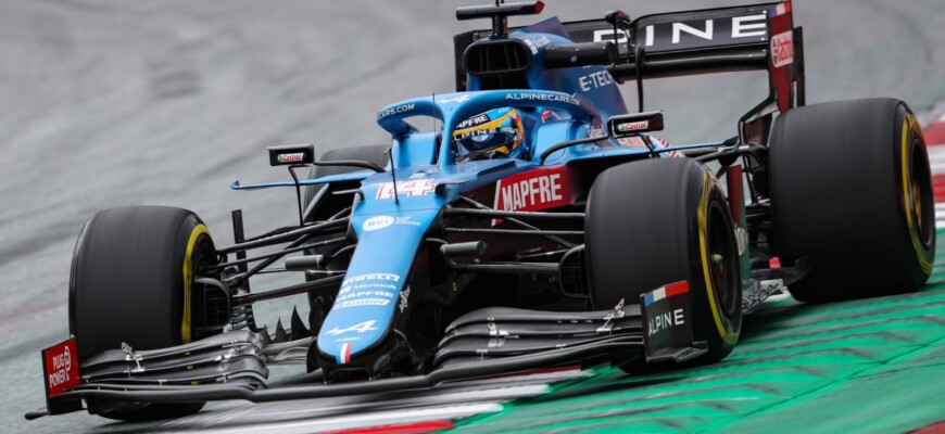 Fernando Alonso (Alpine) GP da Estíria F1 2021