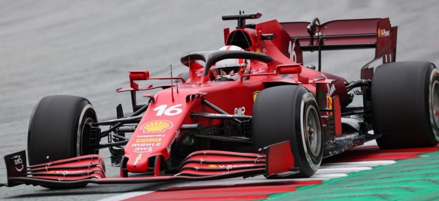 Charles Leclerc (Ferrari) GP da Estíria F1 2021