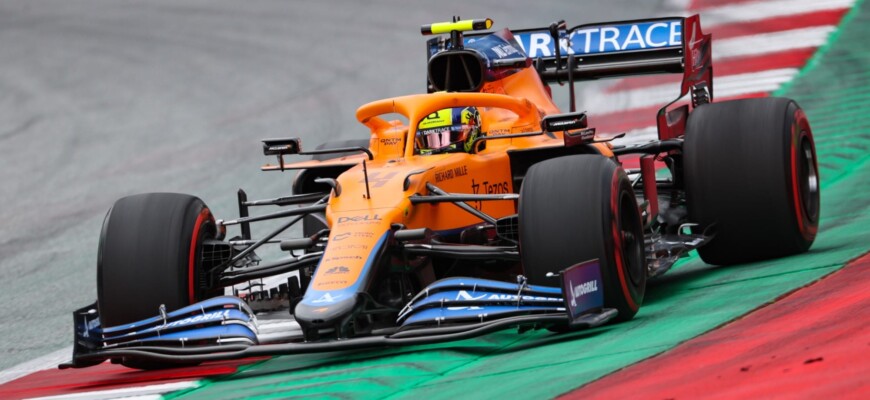 Lando Norris (McLaren) GP da Estíria F1 2021