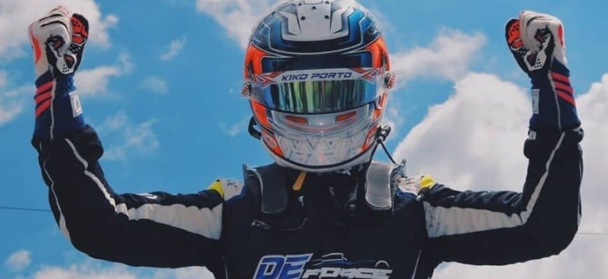 Kiko Porto vence corrida 1 em Road America e assume liderança da USF2000