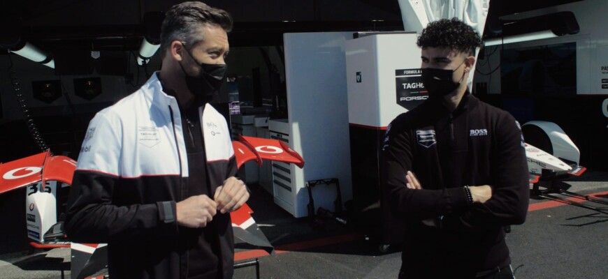 André Lotterer Pascal Wehrlein Porsche Formula E