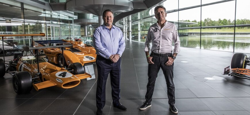 Zak Brown Alejandro Agag McLaren Extreme E