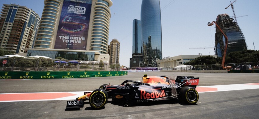 Sergio Perez (Red Bull) GP do Azerbaijão de F1