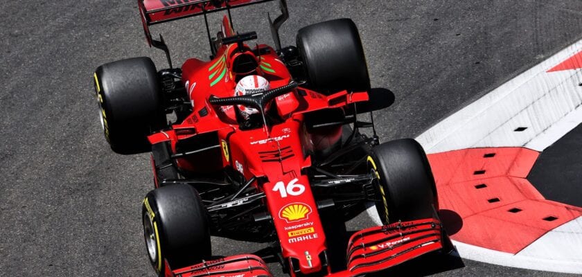 Charles Leclerc (Ferrari) GP do Azerbaijão de F1