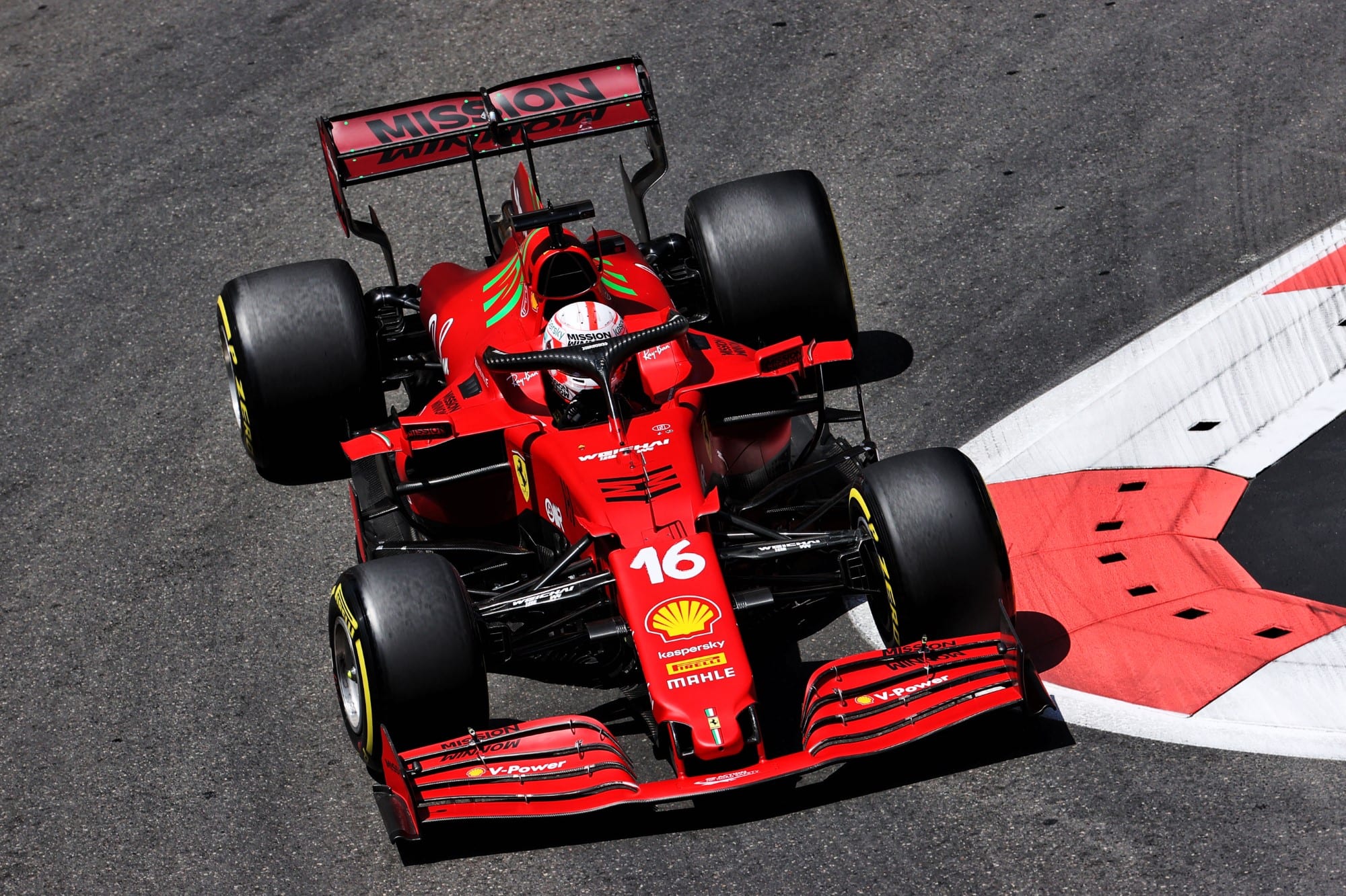 Charles Leclerc (Ferrari) GP do Azerbaijão de F1