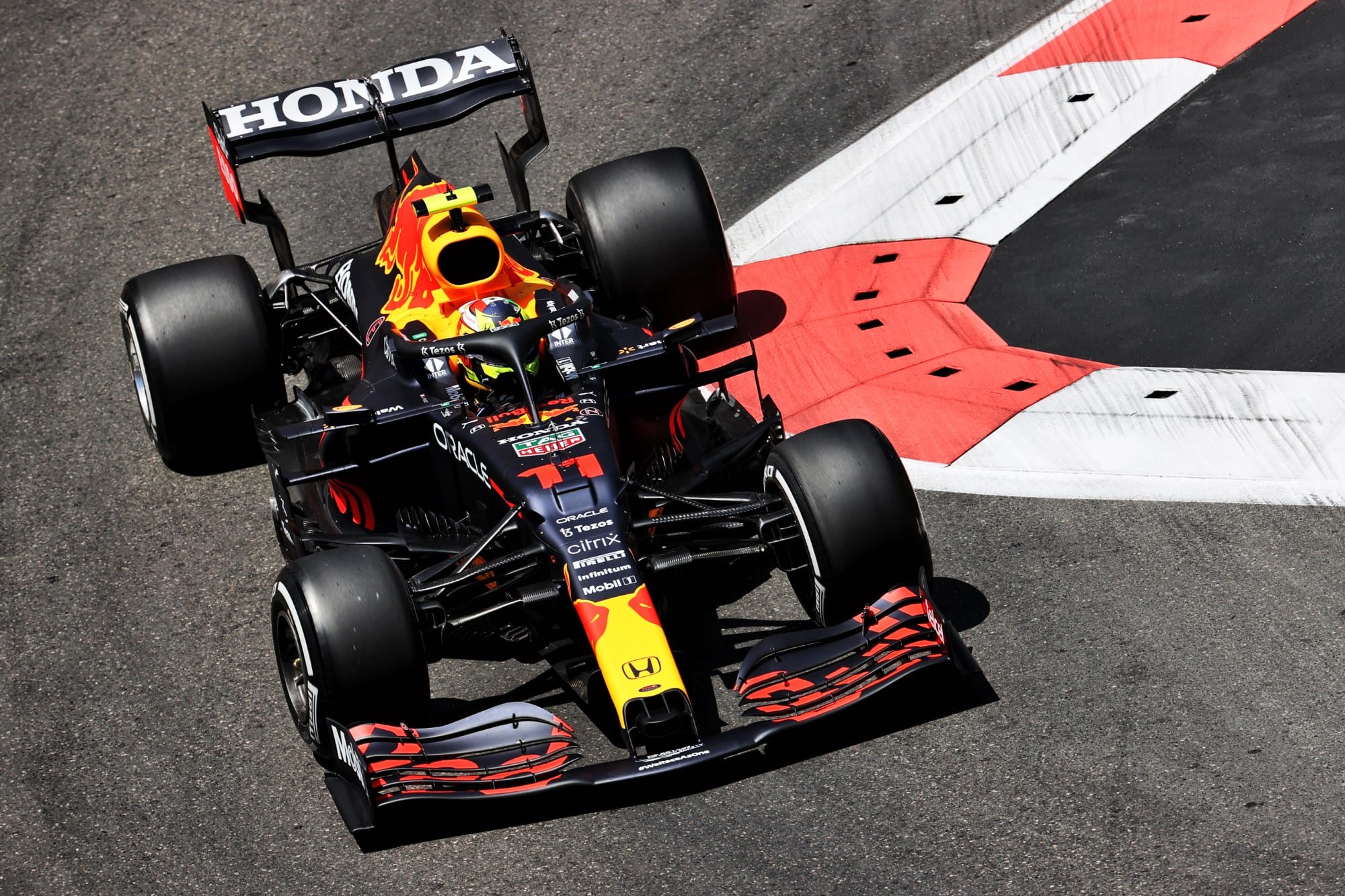 Sergio Perez (Red Bull) GP do Azerbaijão de F1