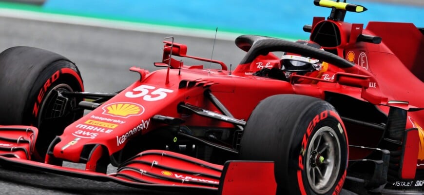 Carlos Sainz Jr (Ferrari) GP da Áustria F1 2021