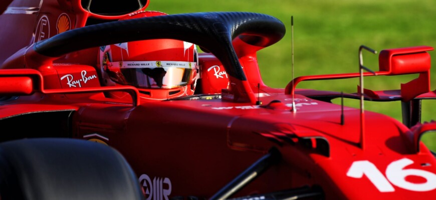 Charles Leclerc (Ferrari) GP da Inglaterra F1 2021