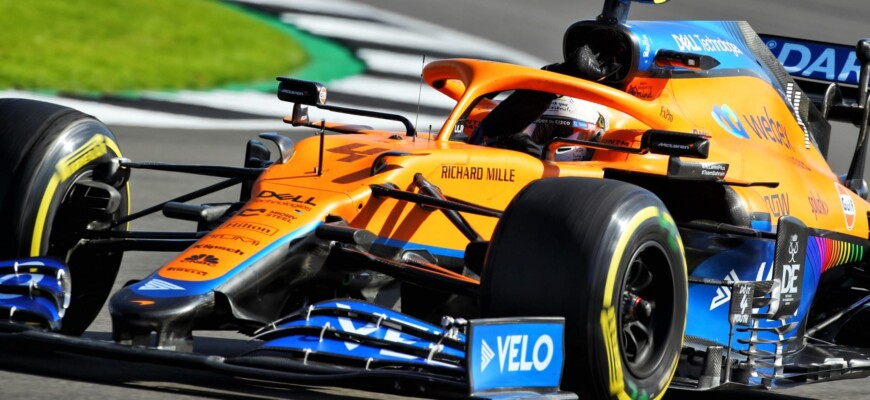 Lando Norris (McLaren) GP da Inglaterra F1 2021