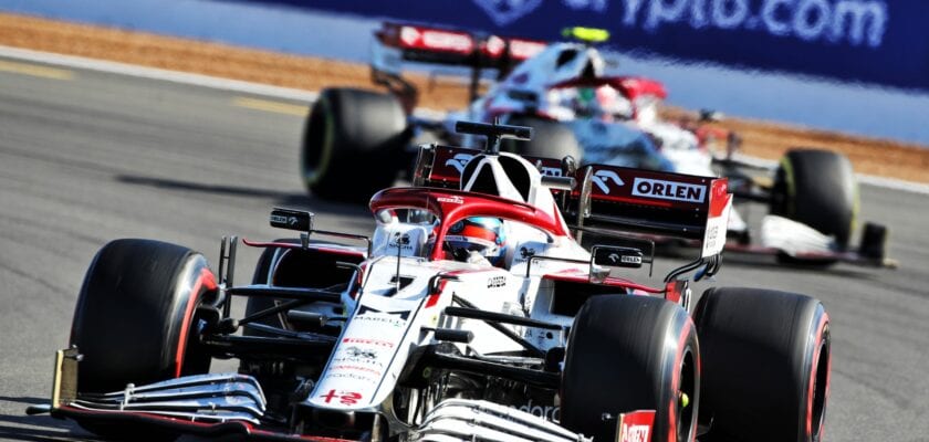 Kimi Raikkonen (Alfa Romeo) GP da Inglaterra F1 2021