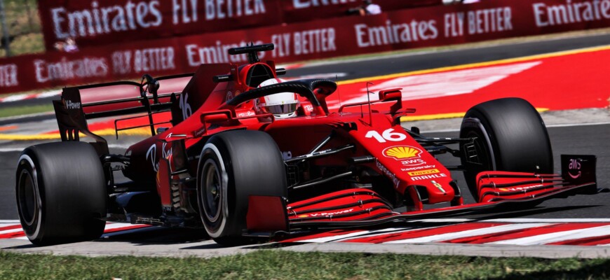 Charles Leclerc (Ferrari) GP da Hungria F1 2021