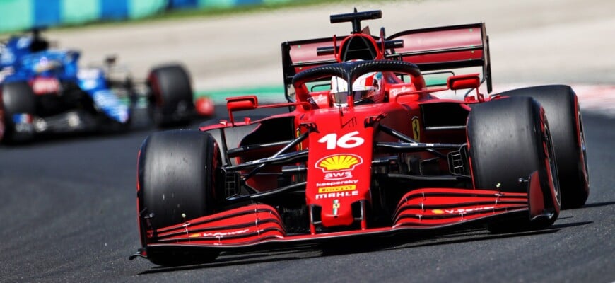 Charles Leclerc (Ferrari) GP da Hungria F1 2021