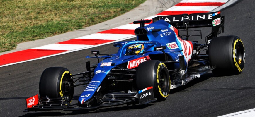 Fernando Alonso (Alpine) GP da Hungria F1 2021