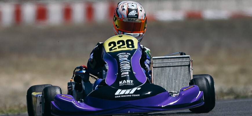 Rafa Câmara escala o pelotão, conquista mais um top10 e está em quarto no Champions of the Future de kart