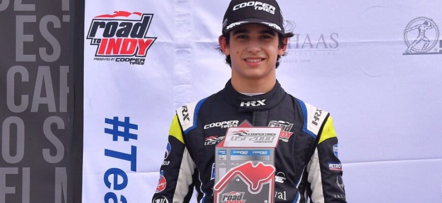 Em Mid-Ohio, Kiko Porto conquista pódio, 2 poles e amplia vantagem na liderança da USF2000