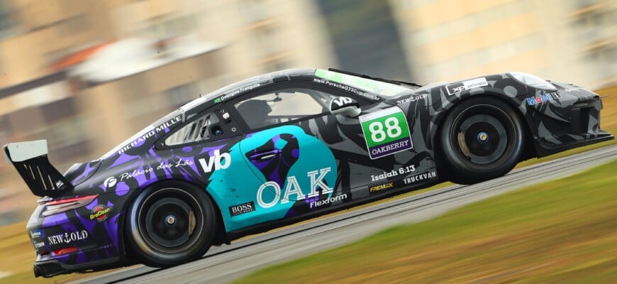 Porsche Carrera Cup: Georgios Frangulis larga em décimo e é pole na classe Trophy em Interlagos