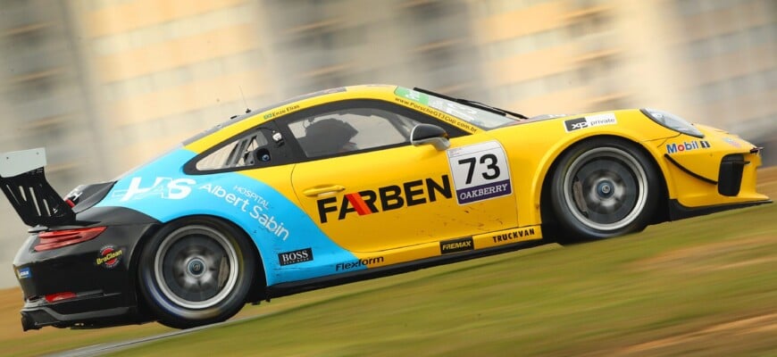 Enzo Elias é sexto em Interlagos pela Porsche Carrera Cup