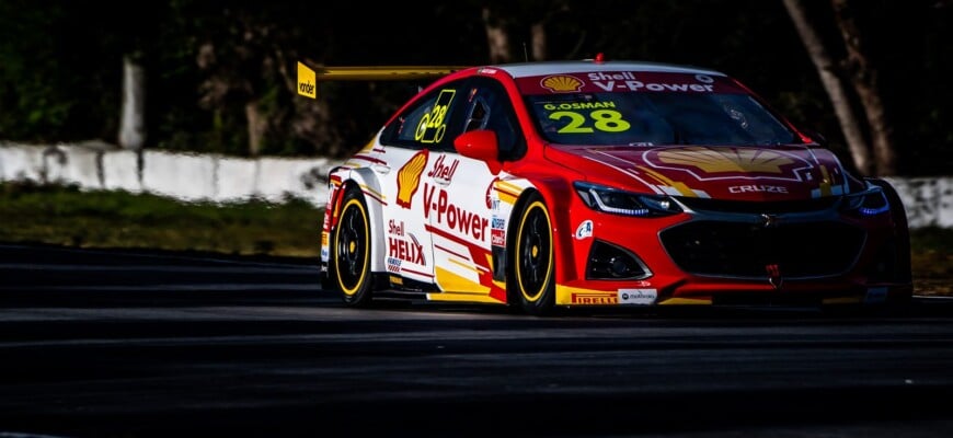 Galid Osman coloca a Shell no top5 do grid da Stock Car em Curitiba