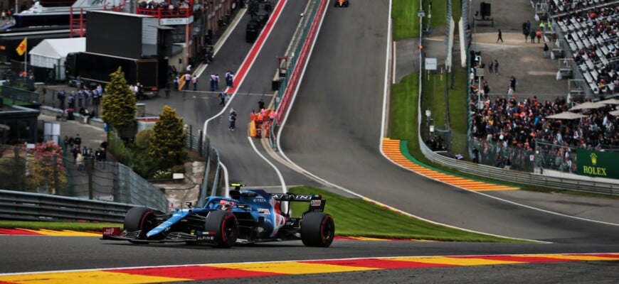 Esteban Ocon (Alpine) GP da Bélgica F1 2021