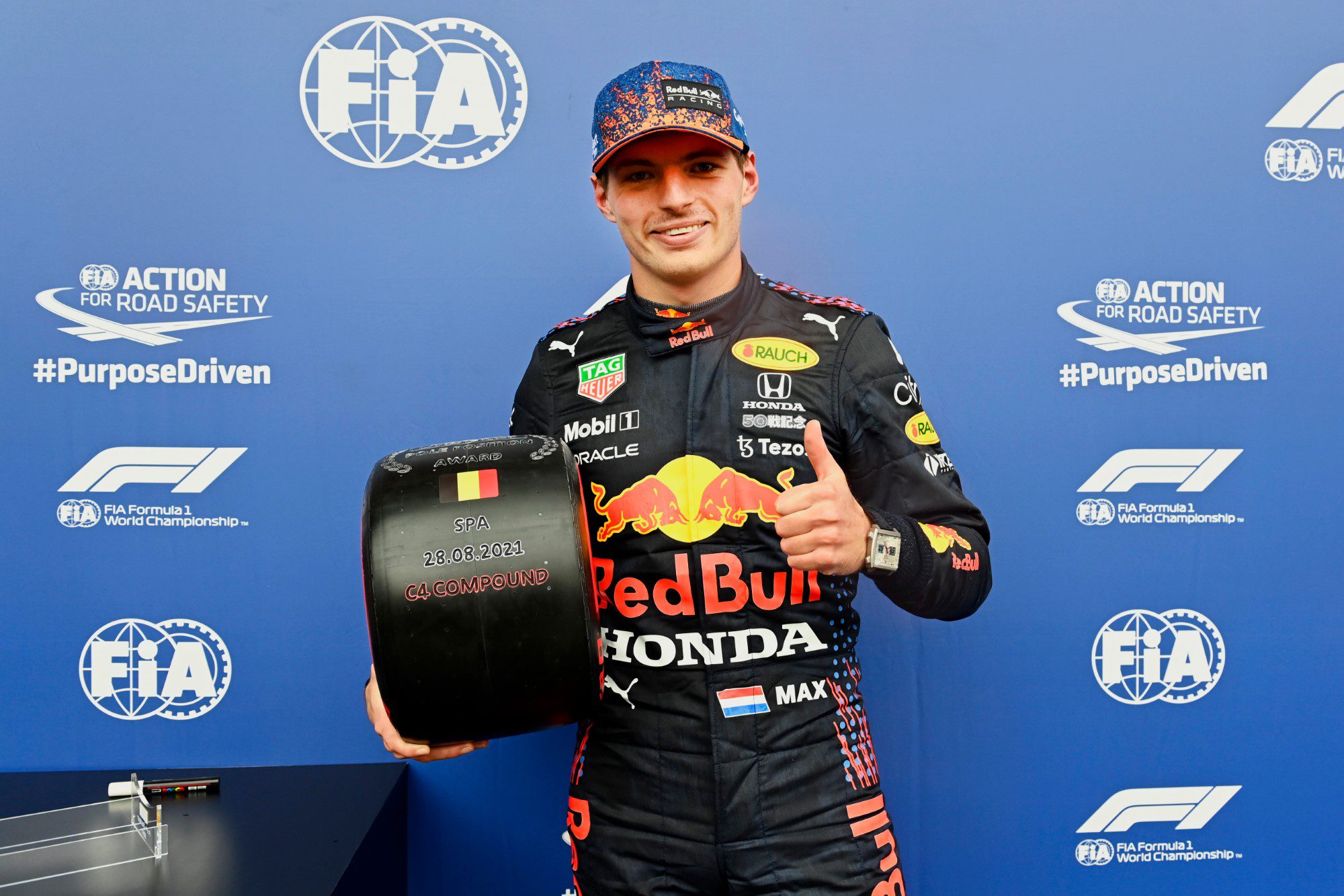 Max Verstappen (Red Bull) GP da Bélgica F1 2021