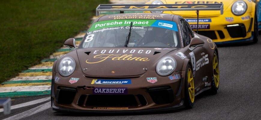 Werner Neugebauer e Fabio Carbone conquistam pódio em abertura do Porsche Endurance em Interlagos