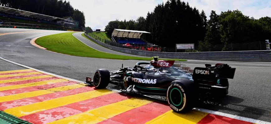 Valtteri Bottas Mercedes F1 Bélgica