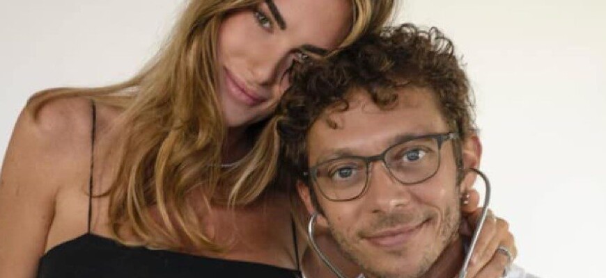 Valentino Rossi e Francesca Sofia Novello