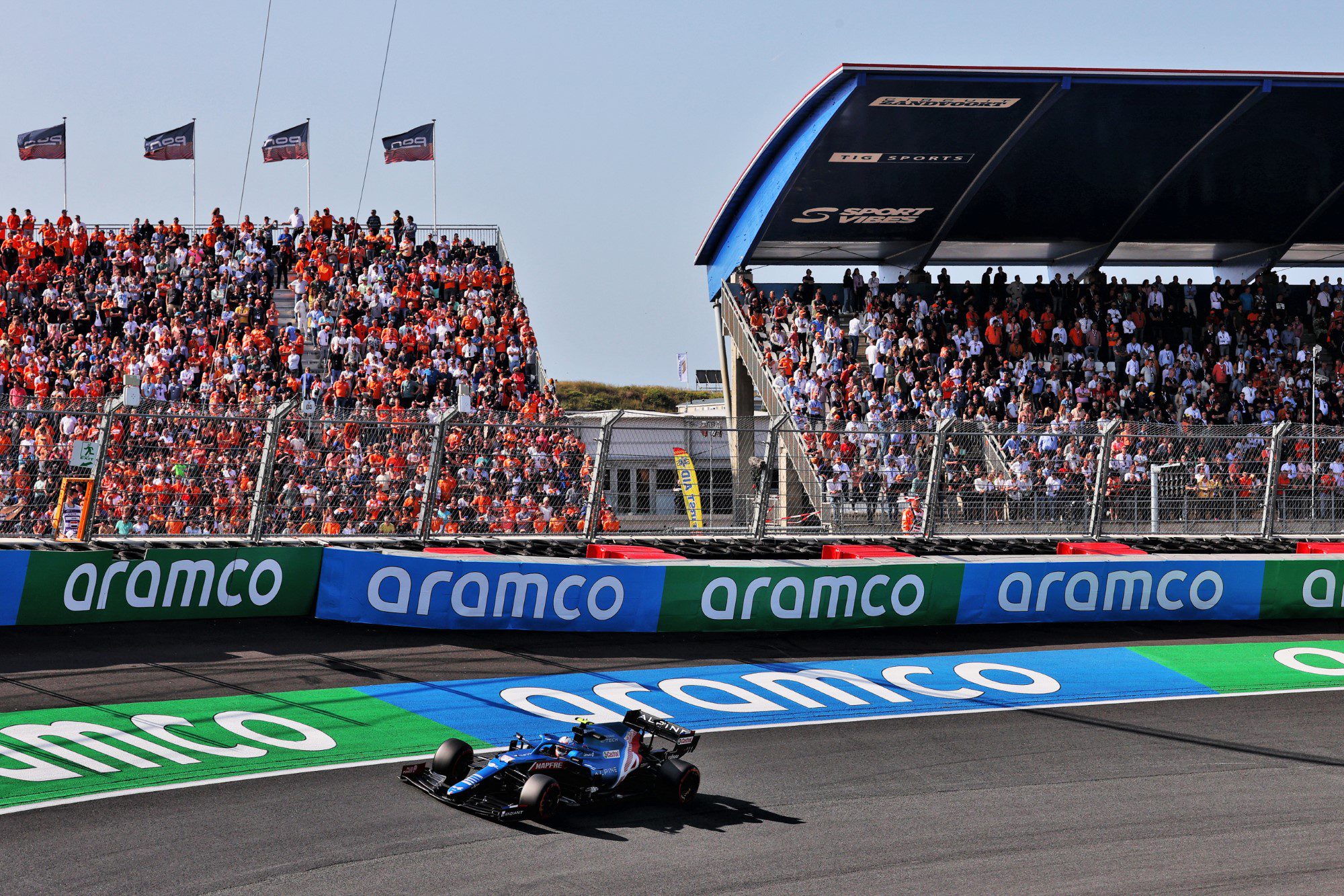 Esteban Ocon, Alpine, GP da Holanda, Fórmula 1 2021