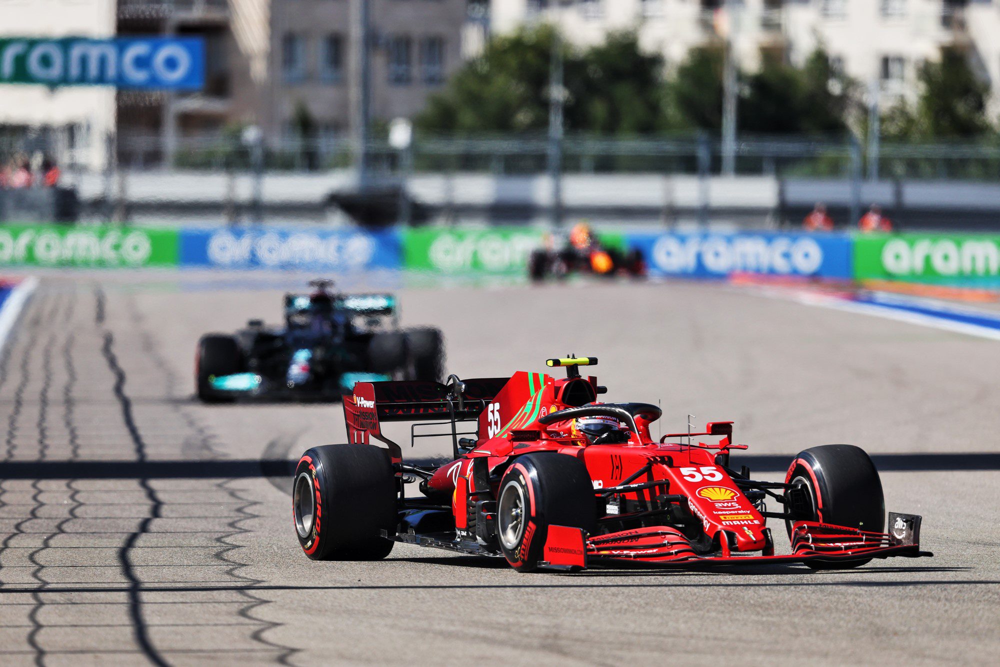 Carlos Sainz Jr, Ferrari, GP da Rússia, Sochi, F1 2021