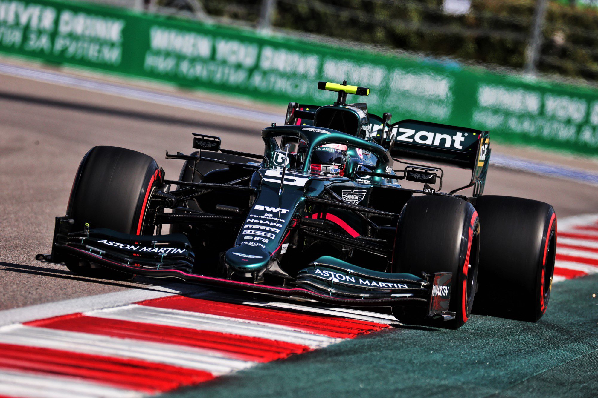 Sebastian Vettel, Aston Martin, GP da Rússia, Sochi, F1 2021