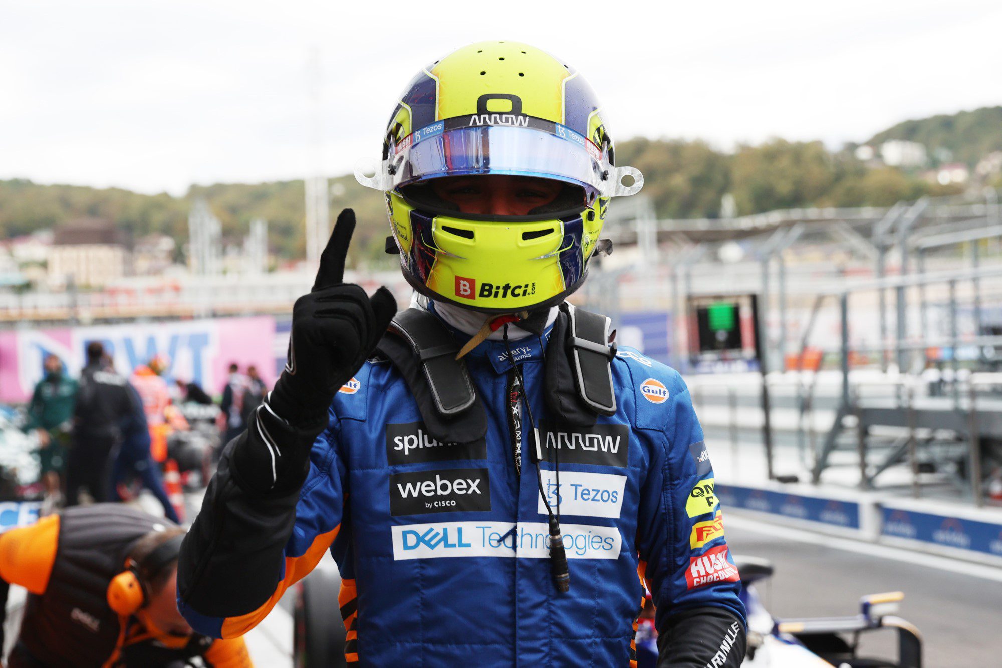 Lando Norris, McLaren, Pole,, GP da Rússia, Sochi, F1 2021