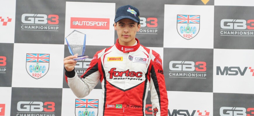 Roberto Faria, F3, Oulton Park