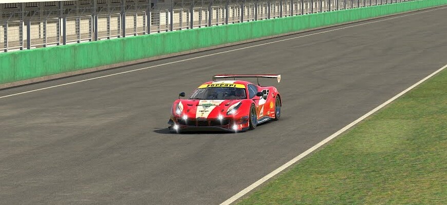 iRacing - Ferrari 488 GT3 Evo 2020 em Hungaroring