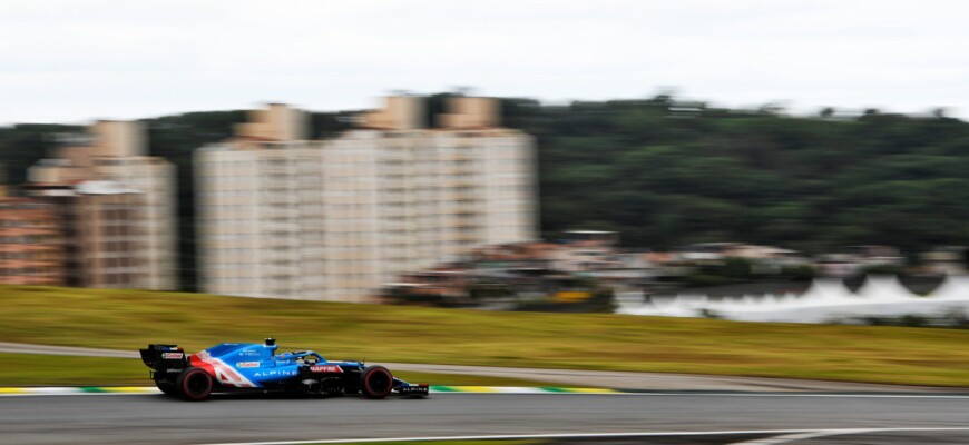 Fernando Alonso, Alpine, GP de São Paulo, Interlagos, F1 2021