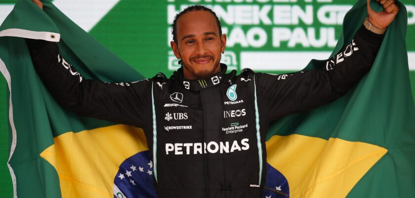 Lewis Hamilton, Mercedes, GP de São Paulo. F1 2021