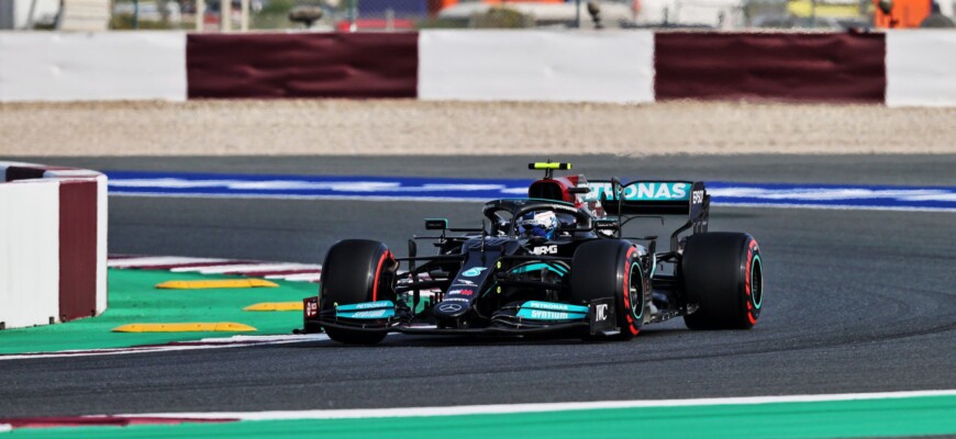 Valtteri Bottas, Mercedes AMG F1 W12, GP do Catar, Losail, F1 2021