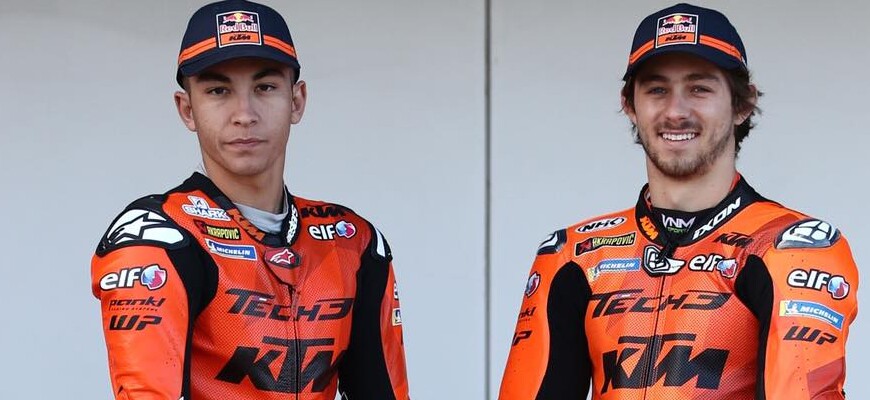 Raul Fernandez (KTM) Remy Gardner (KTM) - Jerez MotoGP 2021