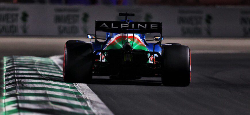 Fernando Alonso, Alpine A521, GP da Arábia Saudita, Jeddah, F1 2021