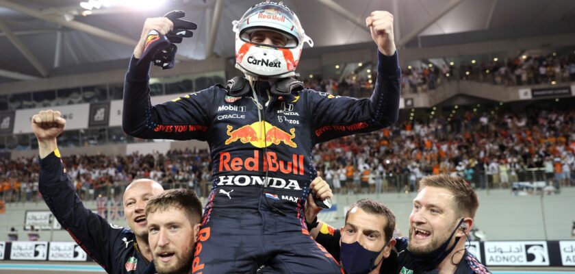 Max Verstappen, Campeão, GP de Abu Dhabi, Yas Marina, F1 2021