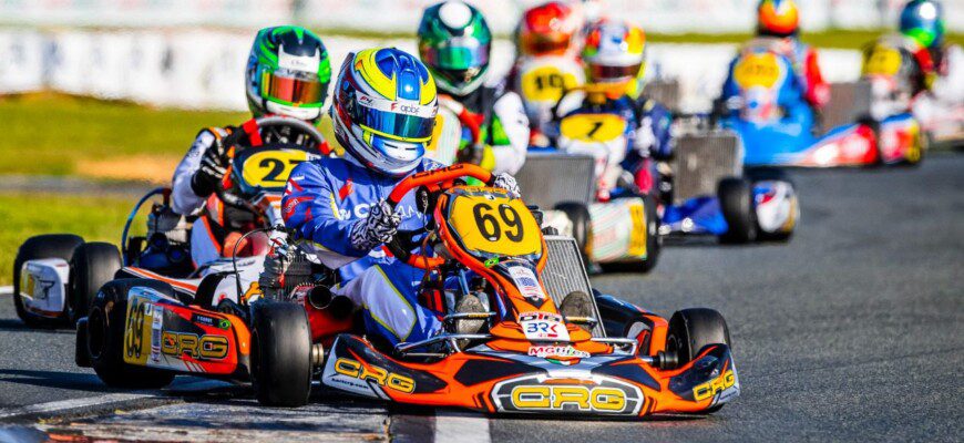 Pedro Clerot vence três baterias classificatórias e fatura pole position na final do Brasileiro de Kart