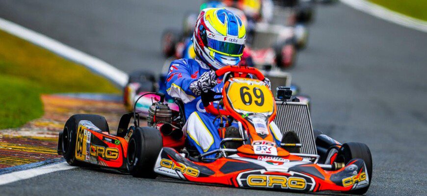 Pedro Clerot é destaque em final da categoria Júnior do Brasileiro de Kart